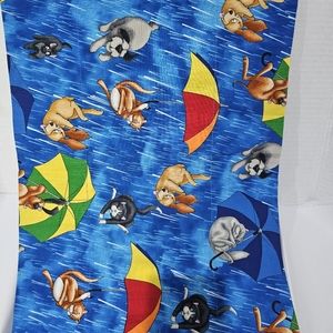 Raining Cats & Dogs Table Runner Home Decor Pets
